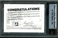 2010 In The Game Ultimate Bill Durnan Les Capitaines Silver Memorabilia /9 Canadiens