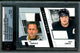 2010 In The Game Ultimate Tom Barrasso / Mario Lemieux Retrospective Silver Memorabilia /9 Penguins