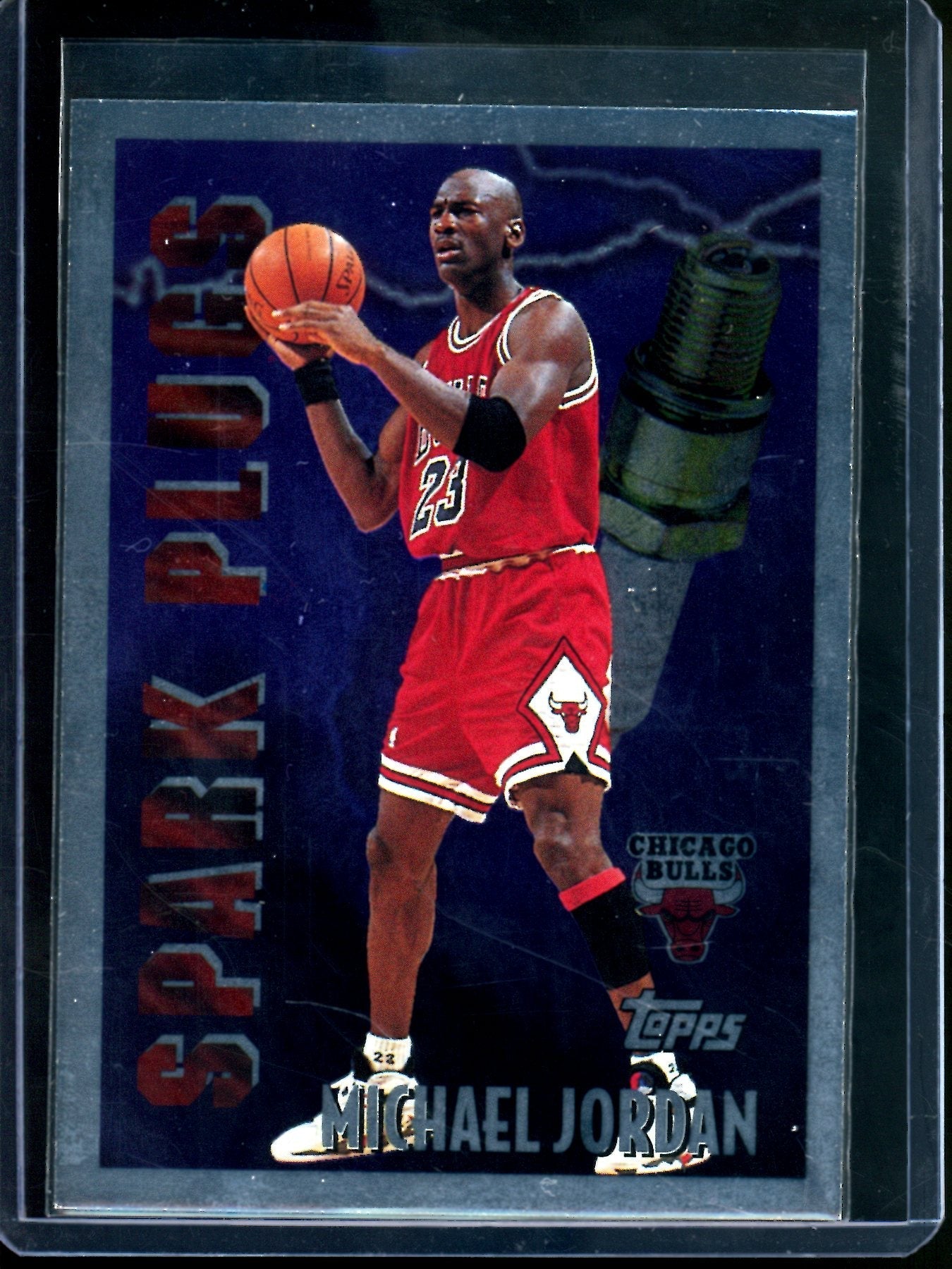 1996 Topps Michael Jordan Spark Plugs #SP2 Bulls