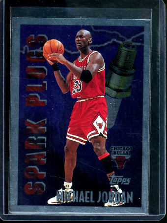 compare product 1996 Topps Michael Jordan Spark Plugs #SP2 Bulls