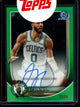 2025 Bowman Chrome Jayson Tatum Green Refractor Autograph /99 Sealed Celtics