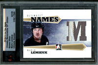 2010 In The Game Ultimate Mario Lemieux Ultimate Names /9 Penguins