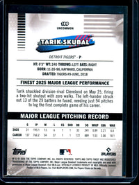 2026 Topps Finest Tarik Skubal Gold Refractor /50 Tigers