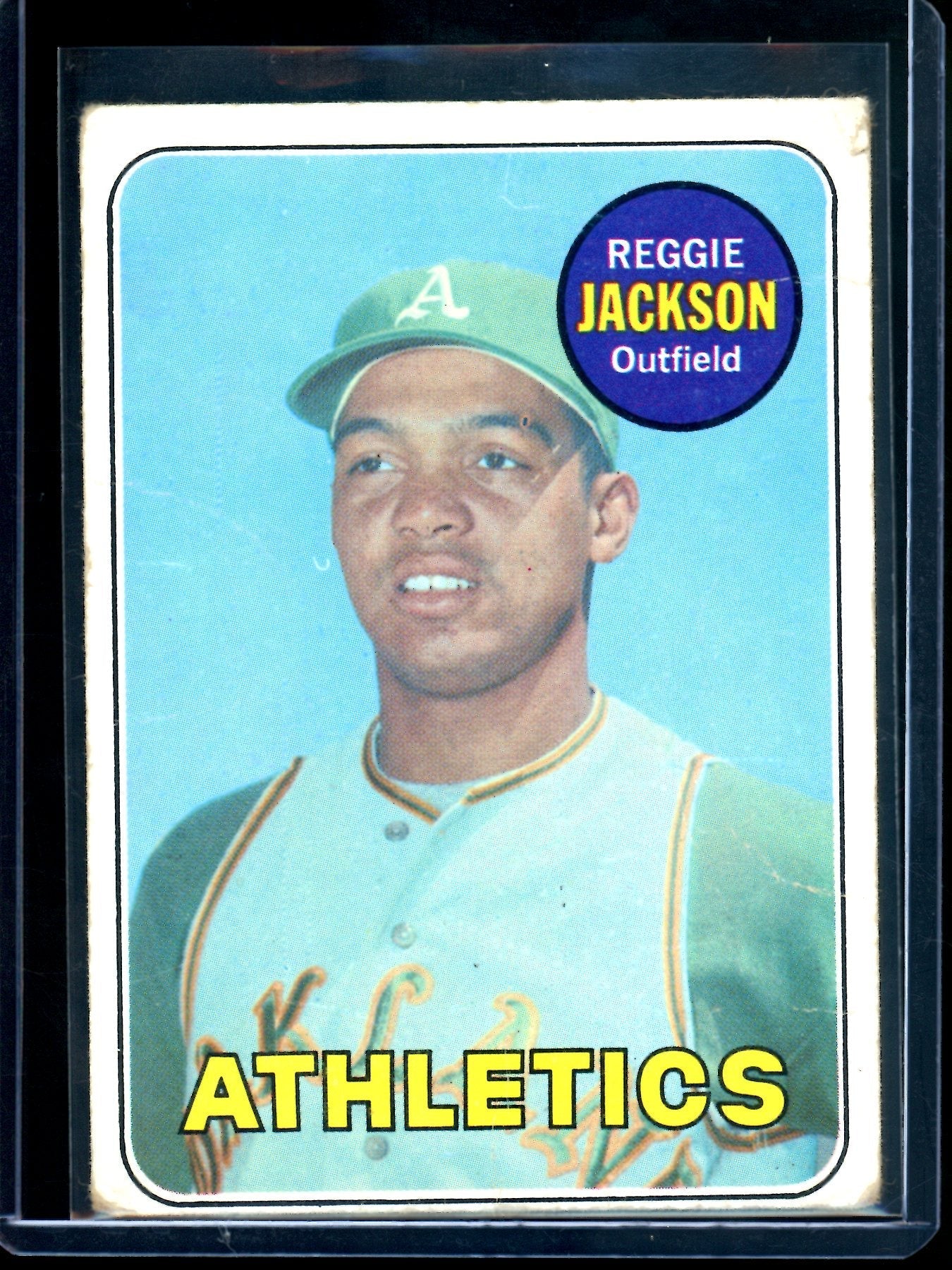 1969 Topps Reggie Jackson Rookie Card #260 Athletics