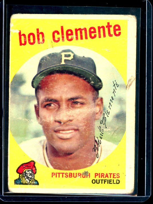 1959 Topps Bob Clemente #478 Pirates