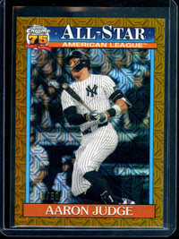 2026 Topps Chrome Aaron Judge Silver Pack Mojo Gold /50 Yankees
