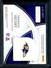 2025 Panini Immaculate Derrick Henry Numbers Jumbo Relic /25 Ravens