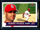 2001 Fleer Tradition Albert Pujols Rookie Cardinals