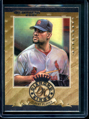 compare product 2001 Panini Donruss Albert Pujols Diamond Kings Rookie Cardinals