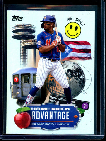 compare product 2023 Topps Flagship Francisco Lindor Home Field Advantage SP Mets