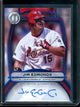 2025 Topps Tribute Jim Edmonds Blue Autograph /150 Cardinals