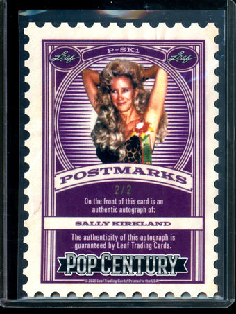 compare product 2026 Leaf Pop Century Sally Kirkland Postmarks Autograph /2