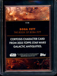 2025 Topps Smugglers Outpost Boba Fett Cortosis Character Card