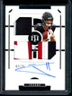 2025 Panini National Treasures Jayden Higgins Rookie Triple Patch Autograph /25 Texans