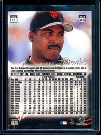 1997 Flair Showcase Barry Bonds Row "0" Seat "25" Giants