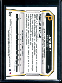 2026 Bowman Chrome Jared Jones Gold Shimmer 1st /50 Pirates