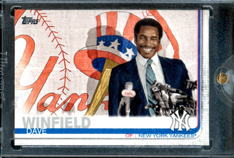 compare product 2019 Topps Vault Dave Winfield 1/1 Uncirculated Encased Yankees