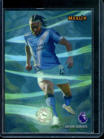 compare product 2026 Topps Merlin Antoine Semenyo Mythical Art SP Manchester City