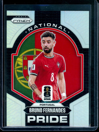 compare product 2026 Panini Prizm Bruno Fernandes National Pride Case Hit Portugal