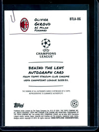 2024 Topps Stadium Club Chrome Olivier Giroud Refractor Autograph ACM
