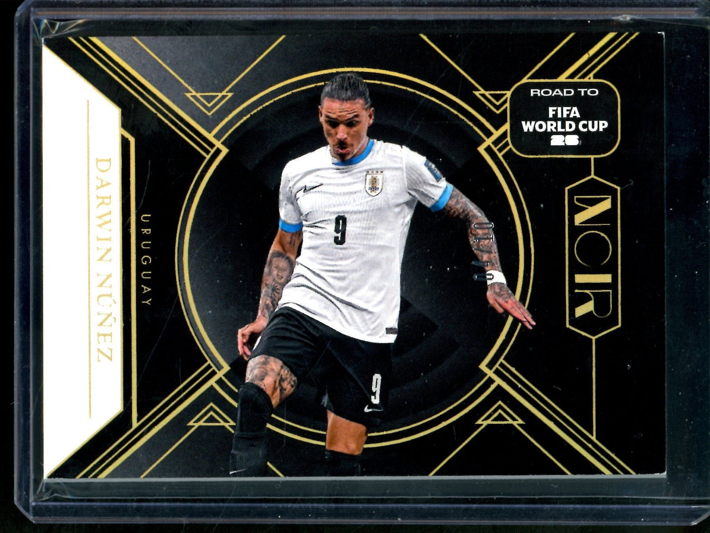 2025 Panini Noir Darwin Nunez World Cup /10 Uruguay