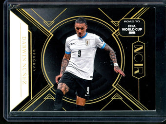 compare product 2025 Panini Noir Darwin Nunez World Cup /10 Uruguay