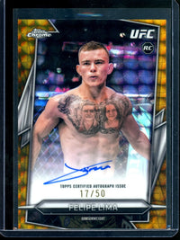 2026 Topps Chrome Felipe Lima Rookie Gold Geometric Autograph /50
