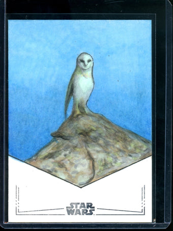 compare product 2026 Topps Star Wars Morai Sketch Card 1/1 Stephane Leonardi