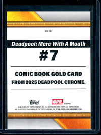 2025 Topps Chrome Lady Deadpool Gold Refractor /50