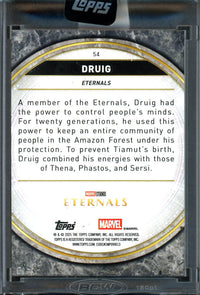 2025 Topps Encased Druig Black Encased Refractor /10 Eternals