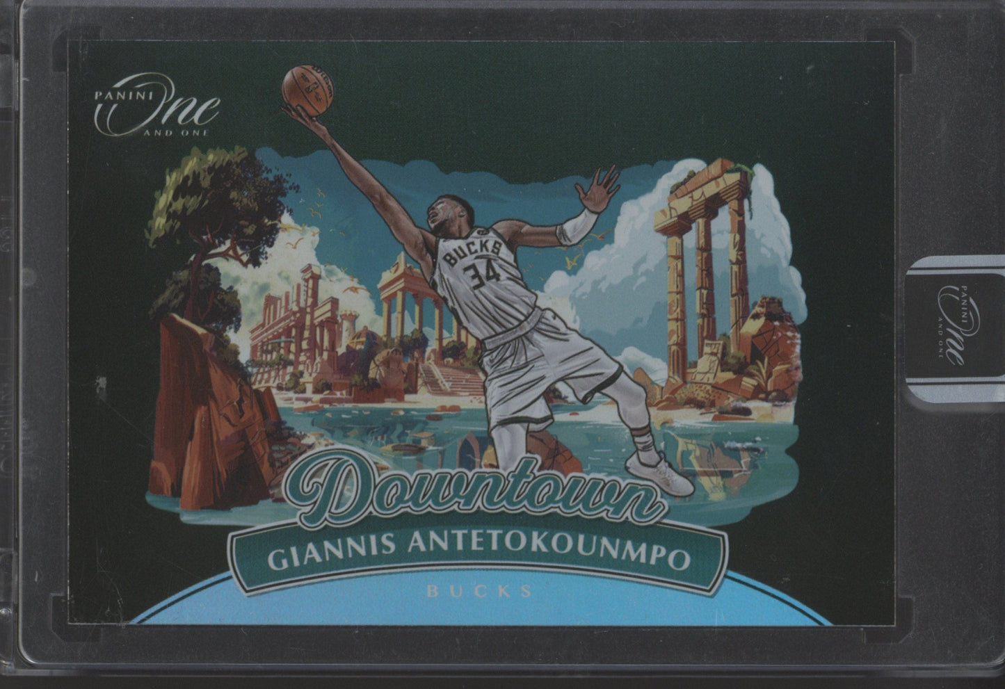 2023-24 One And One Giannis Antetokounmpo #7 Downtown SSP Variation