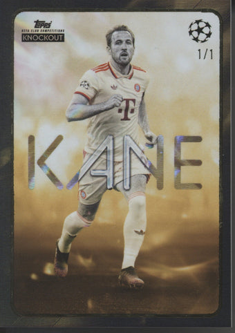 compare product 2025 Topps Knockout Harry Kane 1/1