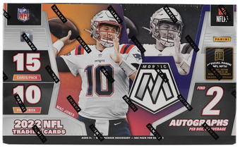 compare product 2022 Panini Mosaic Football Hobby Box