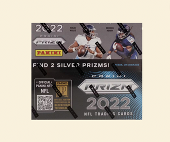 compare product 2022 Panini Prizm Football Retail Box 24PK