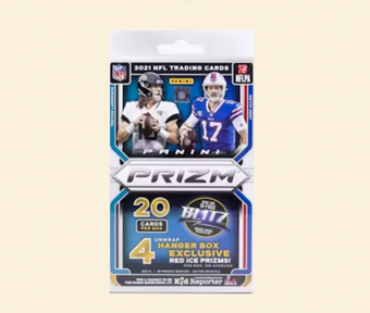 compare product 2021 Panini Prizm Football Hanger Box