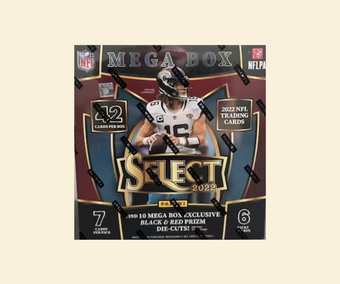 compare product 2022 Select NFL Mega Box
