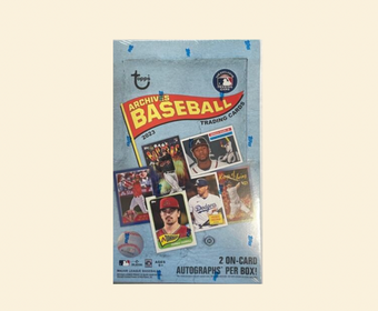 compare product 2023 Topps Archives Baseball Hobby Box