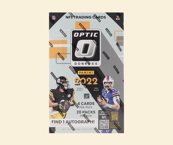 compare product 2022 Panini Donruss Optic Football Hobby Box
