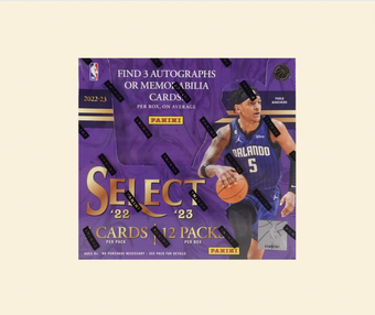 compare product 2022-23 Panini Select Basketball NBA Hobby Box
