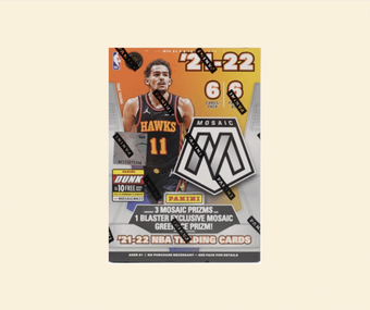 compare product 2021-22 Panini Mosaic Basketball Blaster Box