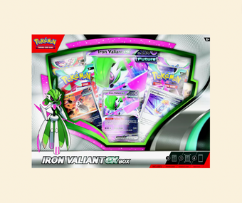 compare product Pokemon: Iron Valiant Ex Collection Box