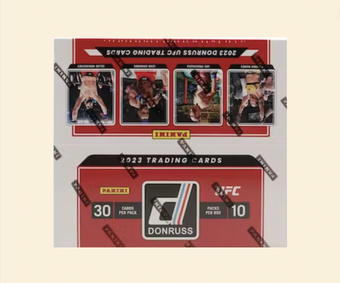 compare product 2023 Panini Donruss UFC Hobby Box