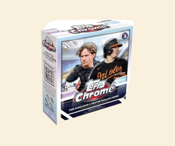 compare product 2023 Topps Chrome Baseball Monster Box