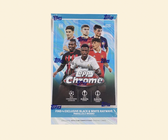 compare product 2022-23 Topps Chrome UEFA Soccer Lite Box