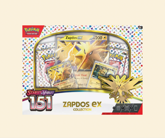 compare product Pokemon: 151 Zapdos Ex Collection Box