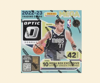 compare product 2022-23 Donruss Optic NBA Mega Box (Green Hyper)