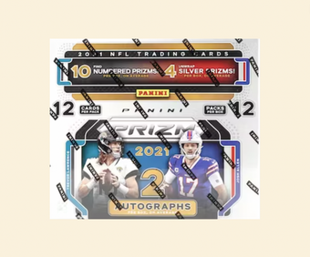 compare product 2021 Prizm Football Hobby Box