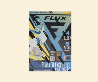 compare product 2022-23 Panini Flux Basketball Blaster Box