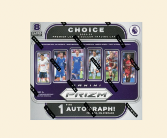 compare product 2022-23 Panini Prizm Choice Premier League Soccer Box