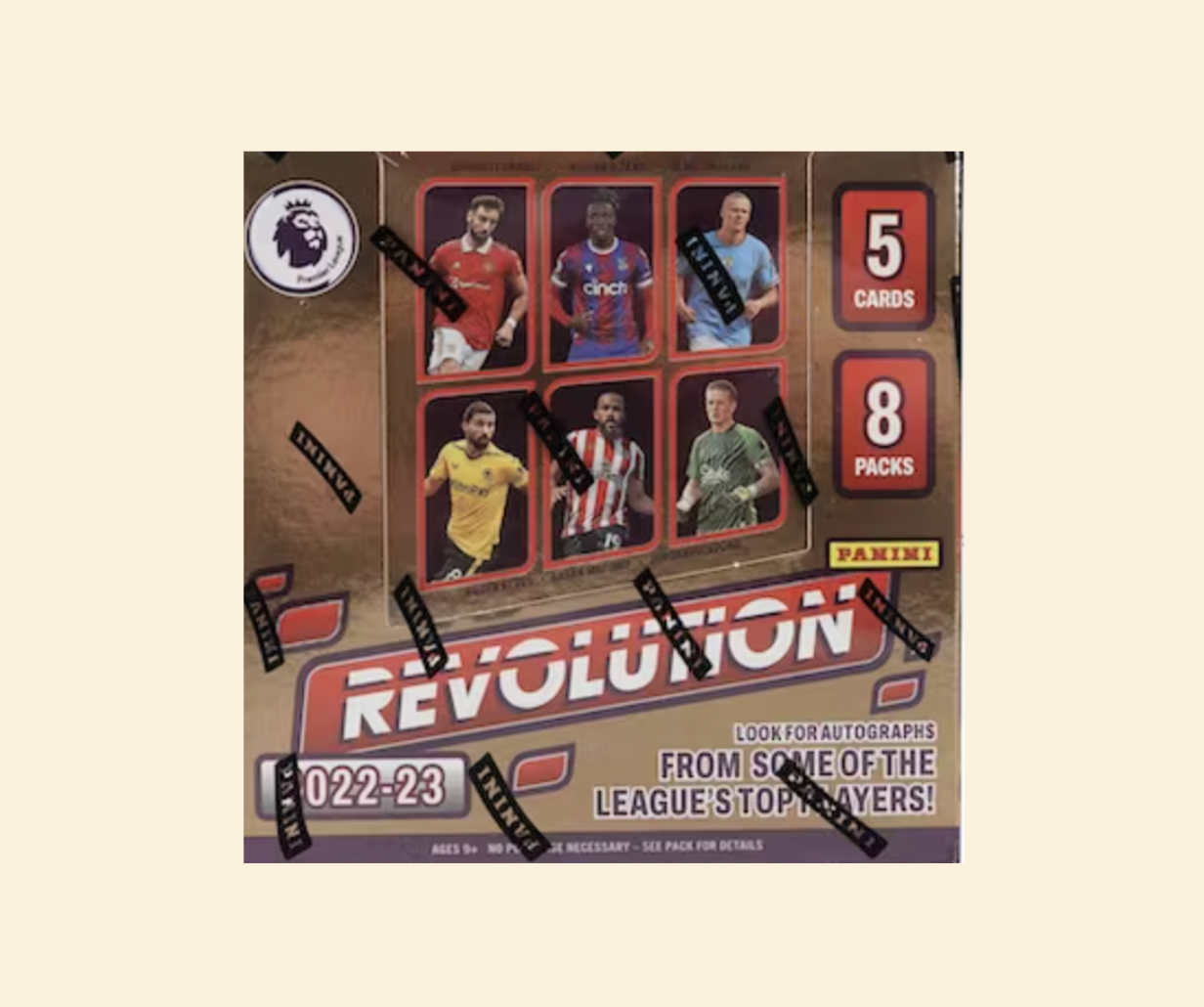 2022-23 Panini Revolution Premier League Soccer Box